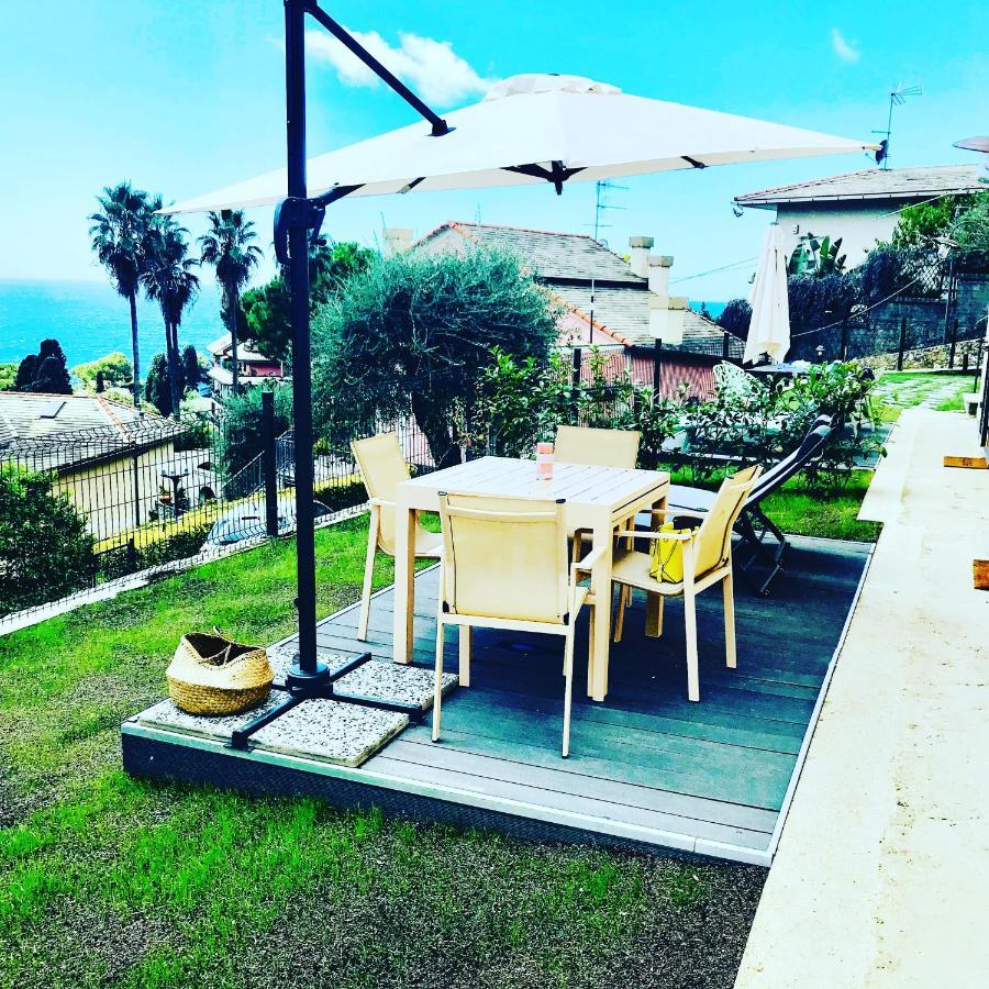Agriturismo Le Pale 2 Swimming Pool And Parking Bogliasco Exteriör bild