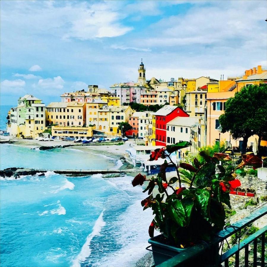 Agriturismo Le Pale 2 Swimming Pool And Parking Bogliasco Exteriör bild