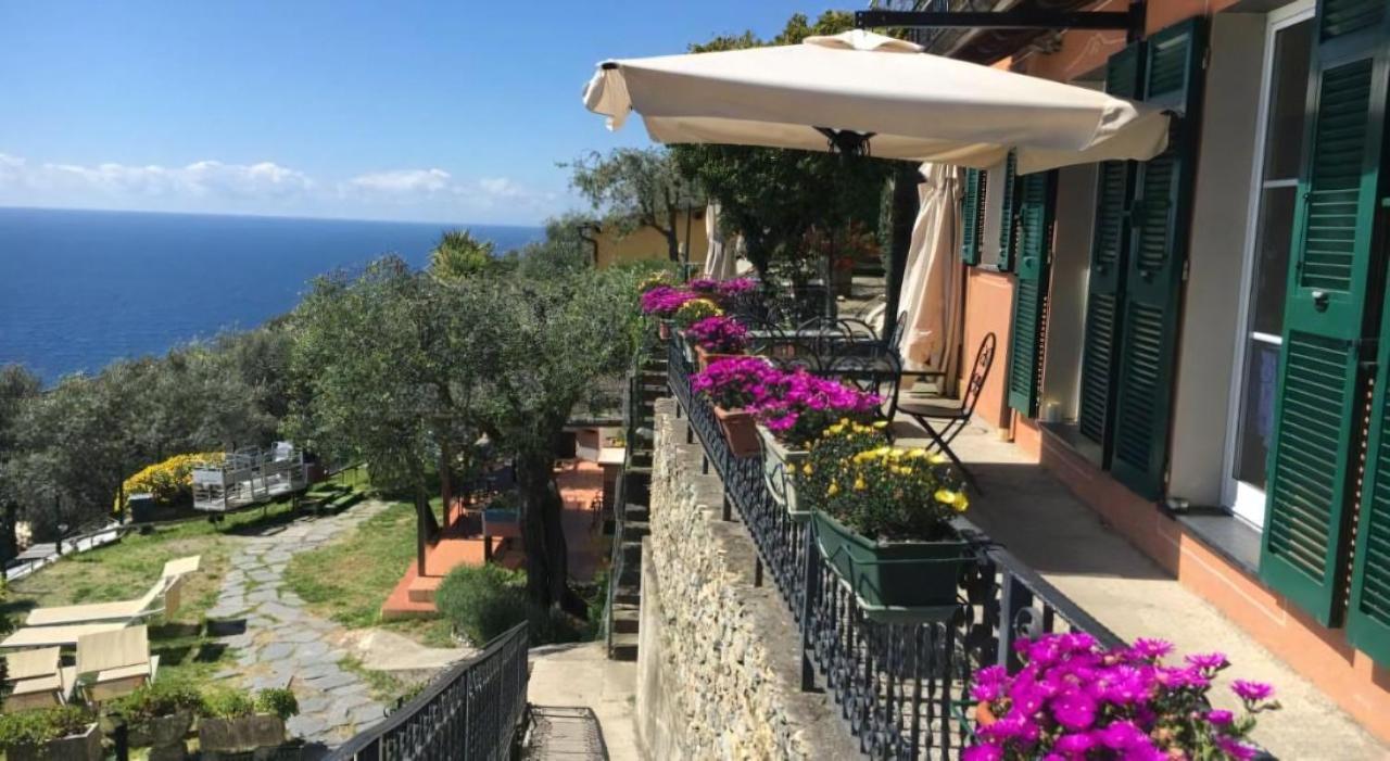 Agriturismo Le Pale 2 Swimming Pool And Parking Bogliasco Exteriör bild