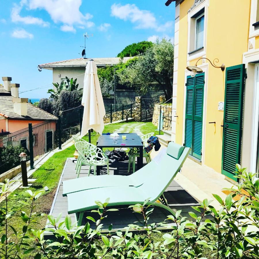 Agriturismo Le Pale 2 Swimming Pool And Parking Bogliasco Exteriör bild