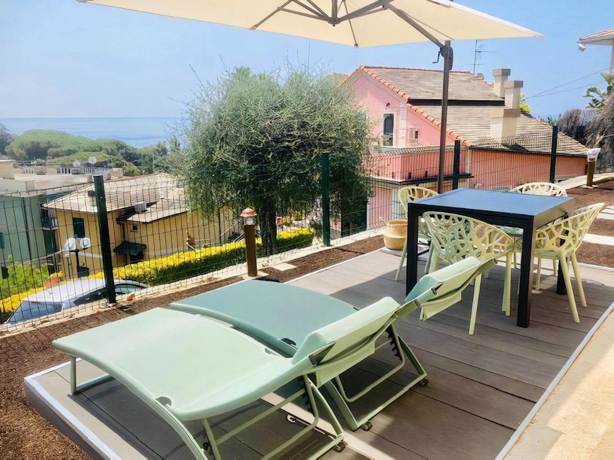 Agriturismo Le Pale 2 Swimming Pool And Parking Bogliasco Exteriör bild