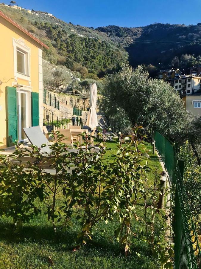 Agriturismo Le Pale 2 Swimming Pool And Parking Bogliasco Exteriör bild