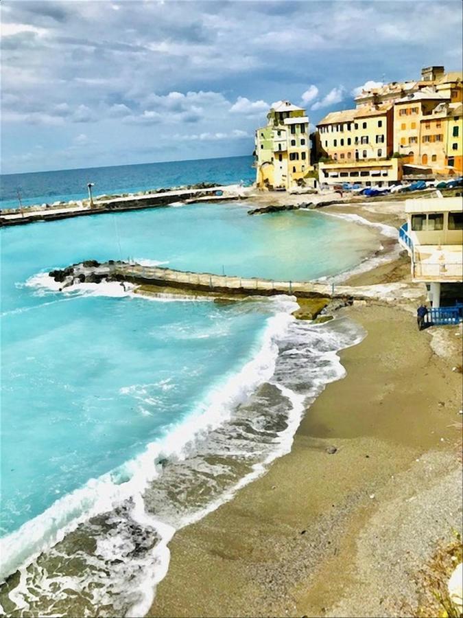 Agriturismo Le Pale 2 Swimming Pool And Parking Bogliasco Exteriör bild