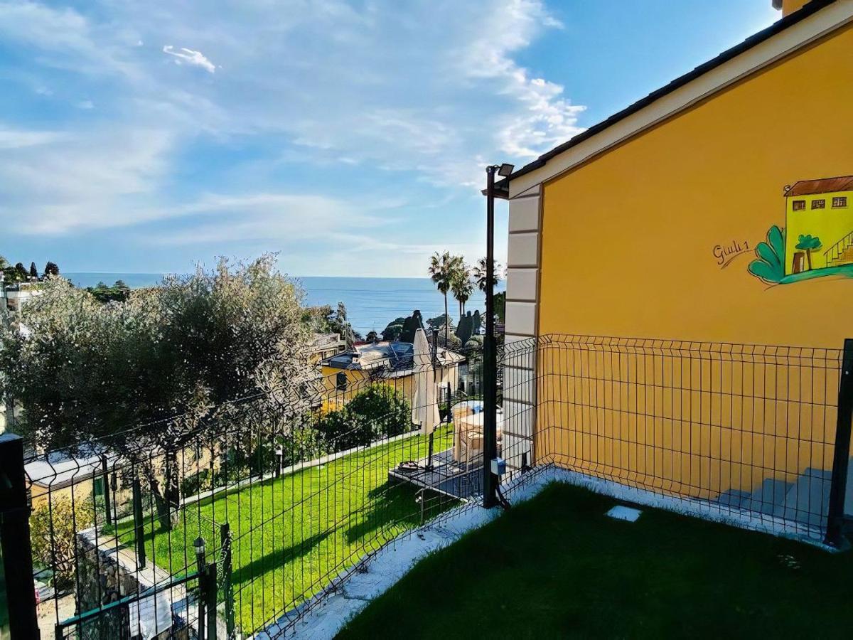 Agriturismo Le Pale 2 Swimming Pool And Parking Bogliasco Exteriör bild