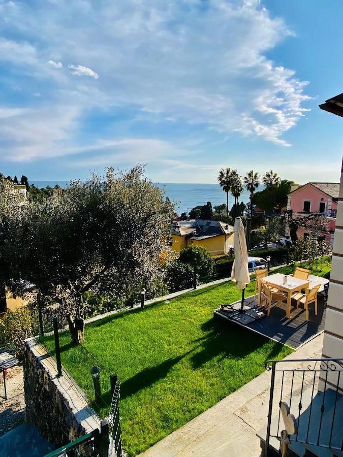 Agriturismo Le Pale 2 Swimming Pool And Parking Bogliasco Exteriör bild