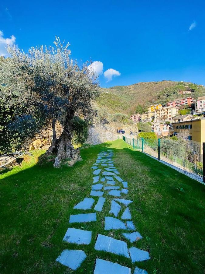 Agriturismo Le Pale 2 Swimming Pool And Parking Bogliasco Exteriör bild